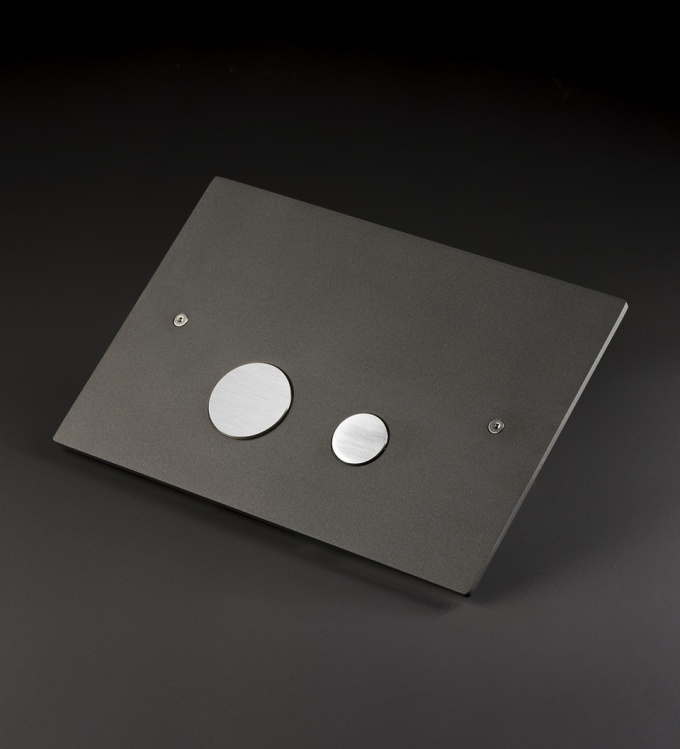 COMPLEMENTI | Placca due comadi scarico Wc | PL250 - immagine 4