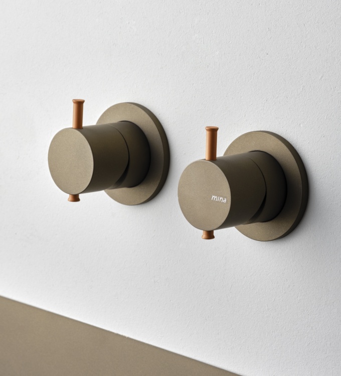 MODO | Wall mounted mixer set with 2 ways diverter | 208900 - Image 3